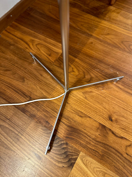 Vintage floor lamp with metal base