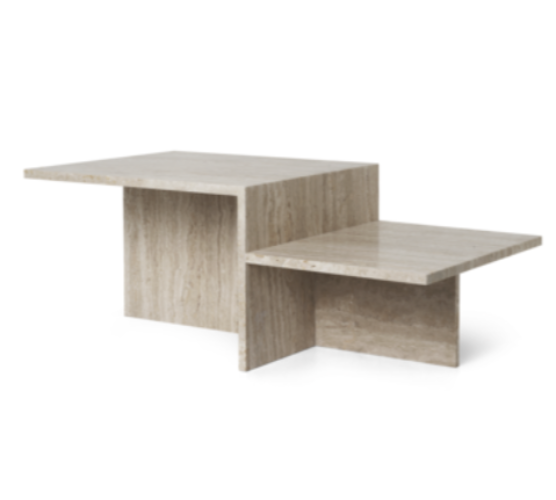 Ferm Living Coffeetable Distinct Travertin