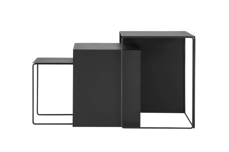 Ferm Living Beistelltische Coffeetable Cluster 3-teilig