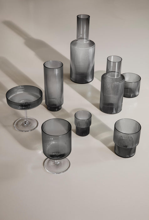 Weingläser 2-ER SET RIPPLE Ferm Living