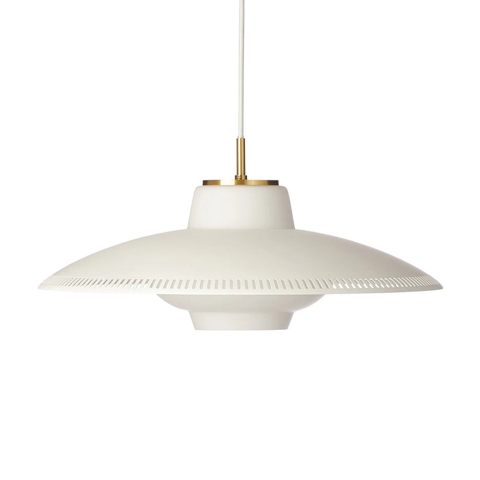 Warm Nordic Opal Shade Pendant Light