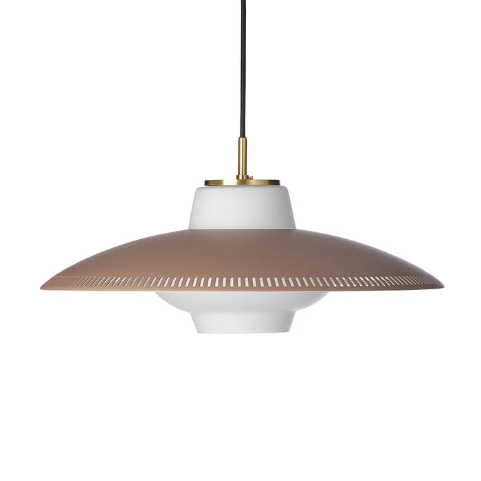 Warm Nordic Opal Shade Pendant Light