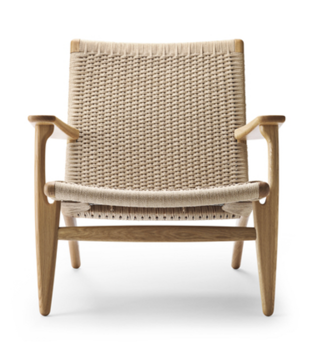 Carl Hansen & Søn Lounge Chair Modell CH25 Hans Wegner Ausstellungsmodell