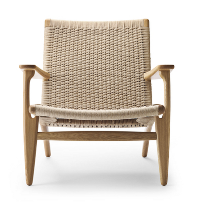 Carl Hansen & Søn Lounge Chair Modell CH25 Hans Wegner Ausstellungsmodell