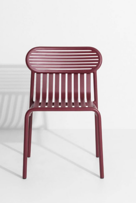 WEEKEND garden chair without armrests by Petite Friture 