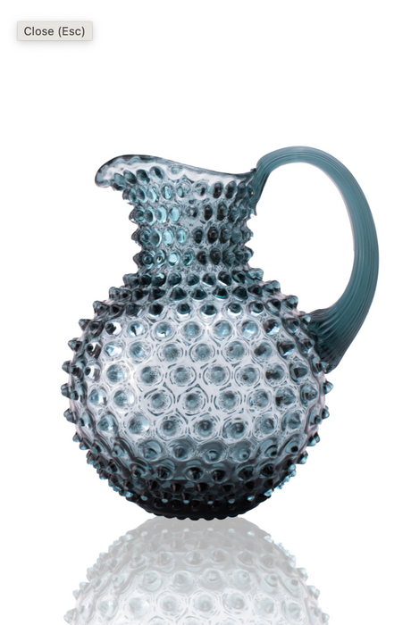 PARIS HOBNAIL Krug Karaffe Böhmisches Glas Anna von Lipa