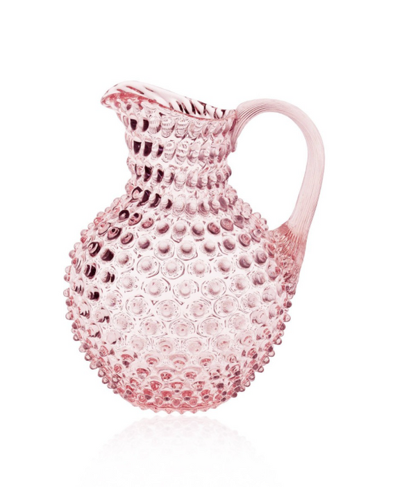 PARIS HOBNAIL Krug Karaffe Böhmisches Glas Anna von Lipa