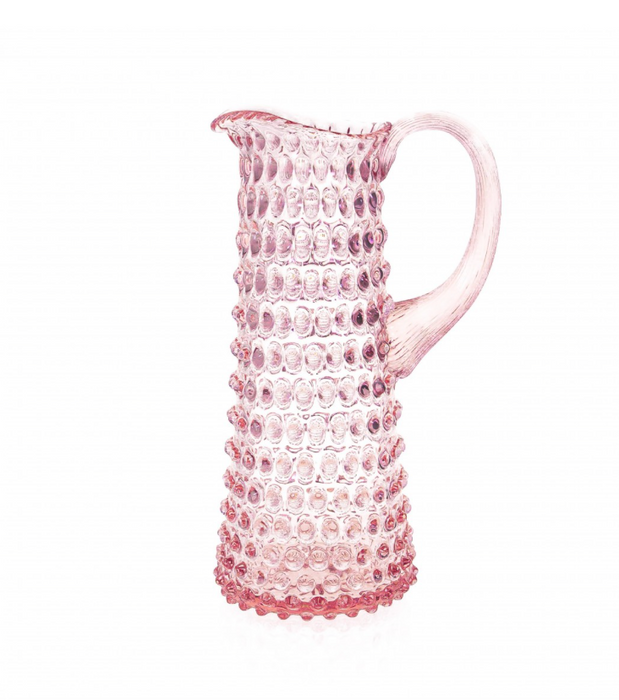 PARIS HOBNAIL Krug Karaffe Böhmisches Glas Anna von Lipa