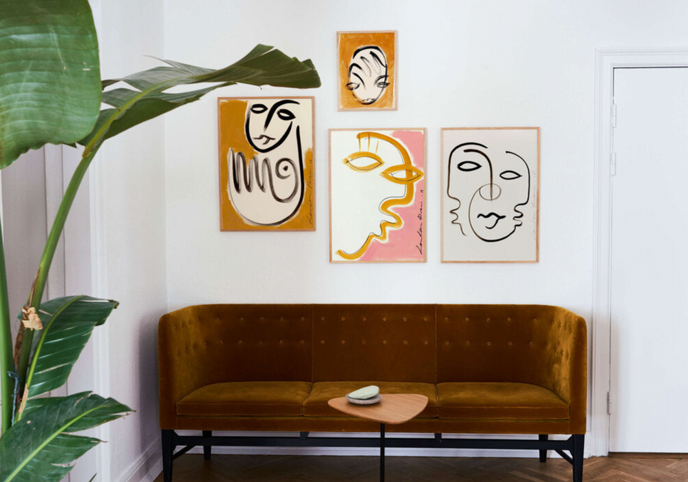 Art prints with frames by Paper Collective