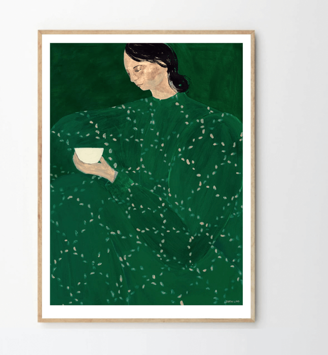 Kunstprints mit Rahmen von Sofia Lind by The Poster Club