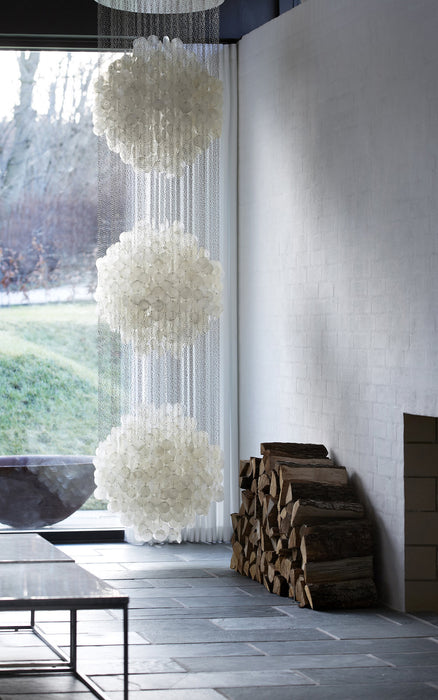 Verpan Fun DM pendant lights design Verner Panton