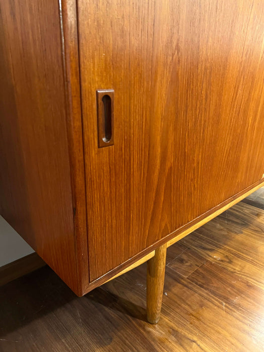 Vintage sideboard teak oak Børge Mogensen for Søborg furniture factory Denmark 60s 