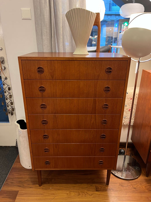 Vintage large chest of drawers Denmark 60s