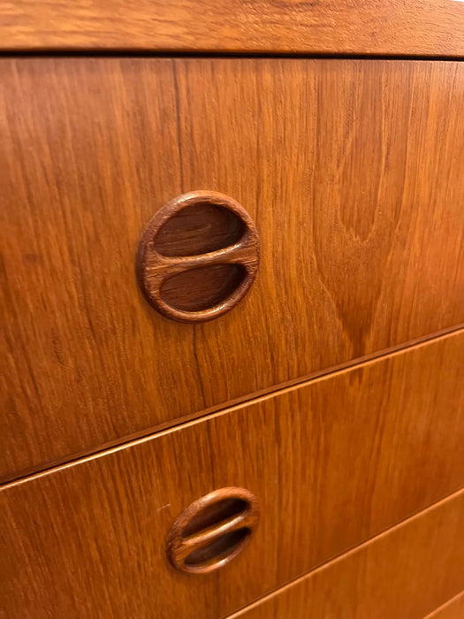 Vintage large chest of drawers Denmark 60s
