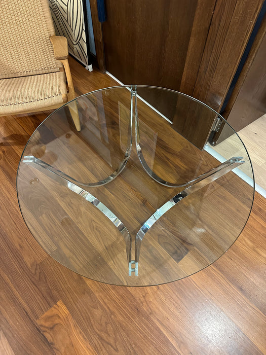 Vintage Couchtisch Werner Linder für Bacher Mod. 2075 60er Jahre