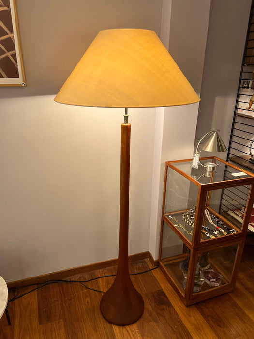 Vintage Teak Stehlampe Floorlamp by Dyrlund Denmark 1960