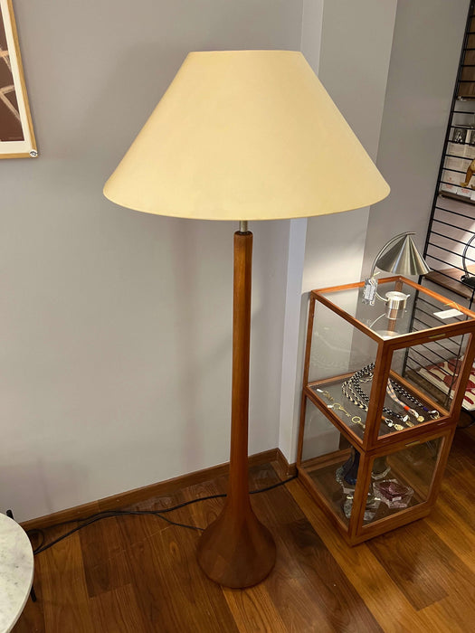 Vintage Teak Stehlampe Floorlamp by Dyrlund Denmark 1960