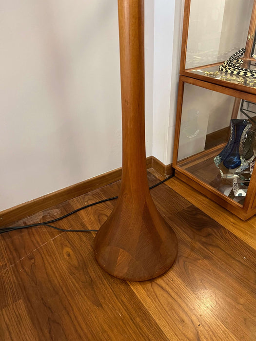Vintage Teak Stehlampe Floorlamp by Dyrlund Denmark 1960