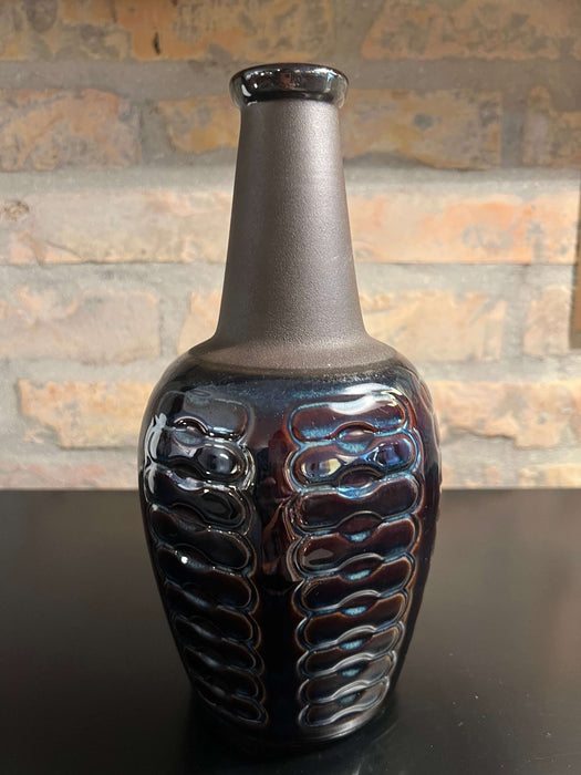 Vintage Keramik Vase Dänemark 60er Jahre Soholm