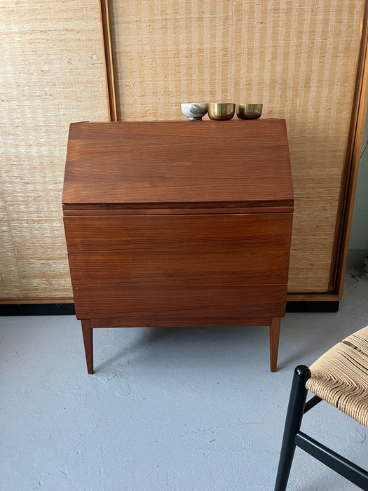 Vintage Sekretär Kommode Teak Dänemark 60er Jahre