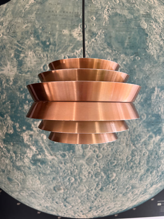 Vintage pendant lamp Trava by Carl Thore for Granhaga Metallindustri, Sweden 1970