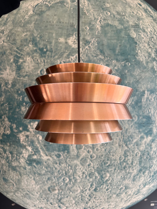 Vintage pendant lamp Trava by Carl Thore for Granhaga Metallindustri, Sweden 1970