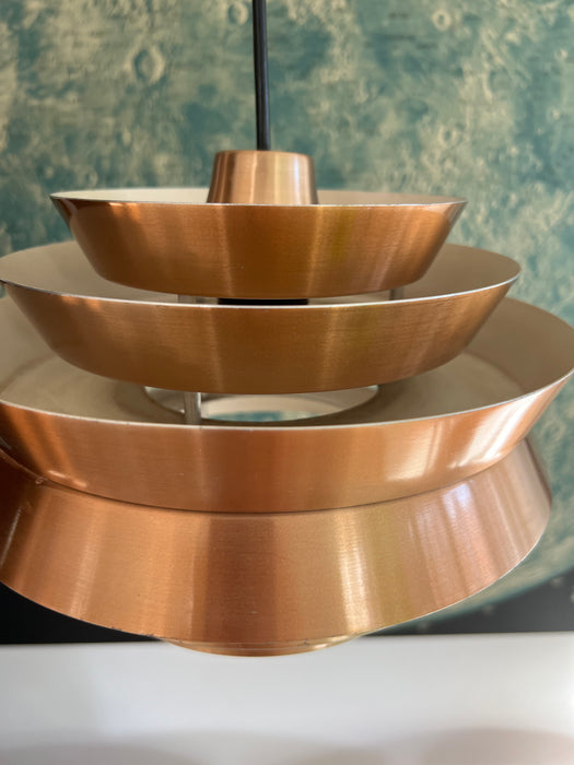 Vintage pendant lamp Trava by Carl Thore for Granhaga Metallindustri, Sweden 1970