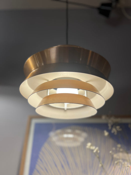 Vintage pendant lamp Trava by Carl Thore for Granhaga Metallindustri, Sweden 1970