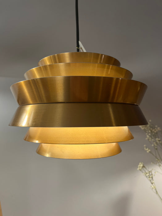 Vintage pendant lamp Trava by Carl Thore for Granhaga Metallindustri, Sweden 1970