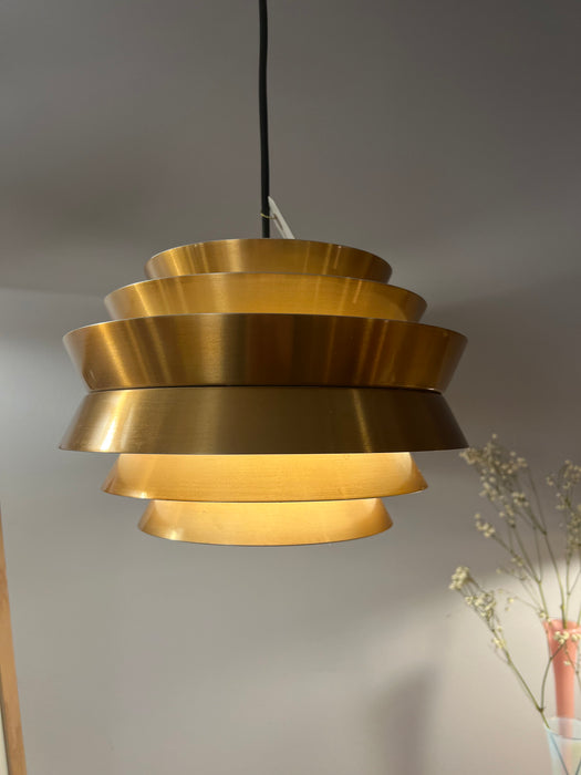 Vintage pendant lamp Trava by Carl Thore for Granhaga Metallindustri, Sweden 1970