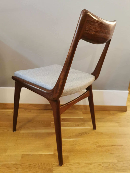 Vintage Boomerang 6-er Set Chairs Teak Alfred Christensen für Slagelse
