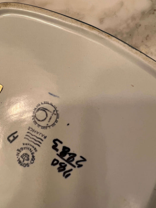 Vintage Platte Royal Copenhagen Keramik 60er Jahre