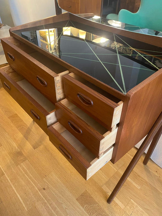 Vintage Schminktisch Beauty table Dänemark 60er
