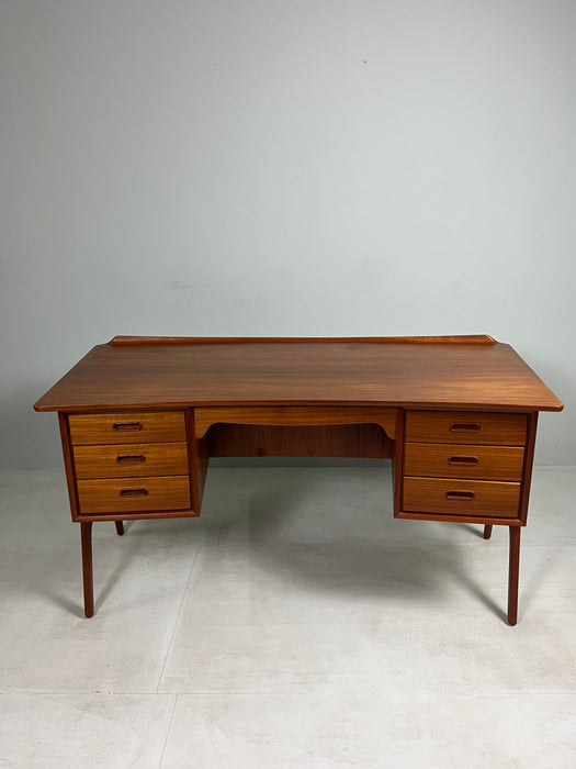 Vintage Schreibtisch Teak Svend Aage Madsen 60er