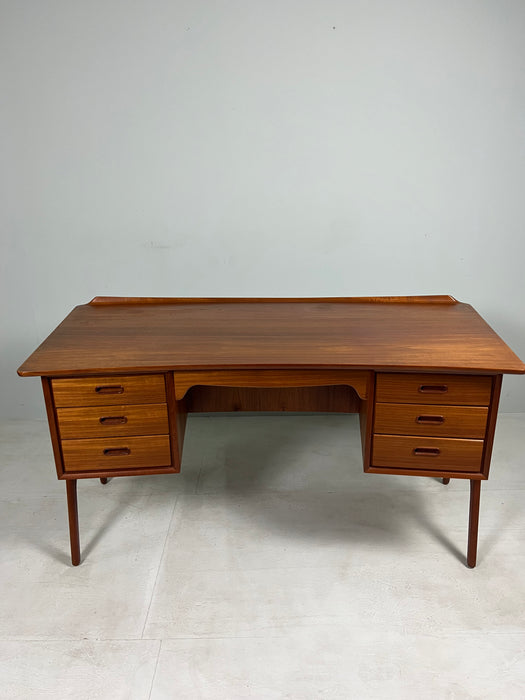 Vintage Schreibtisch Teak Svend Aage Madsen 60er