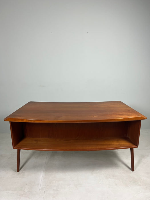 Vintage Schreibtisch Teak Svend Aage Madsen 60er