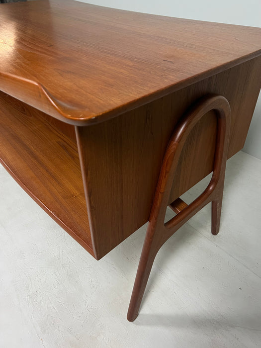 Vintage Schreibtisch Teak Svend Aage Madsen 60er