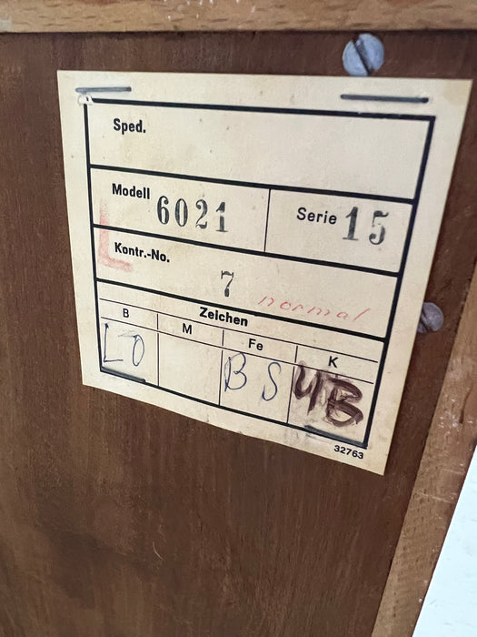 Vintage Teak Kommode klein Nachttisch Swiss Teak Rarität 60er