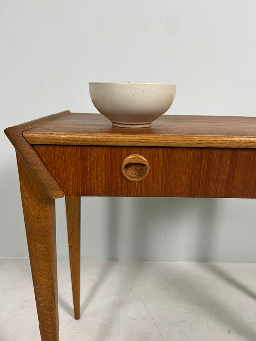 Vintage Beistelltisch Ablagetisch Teak Denmark 60er