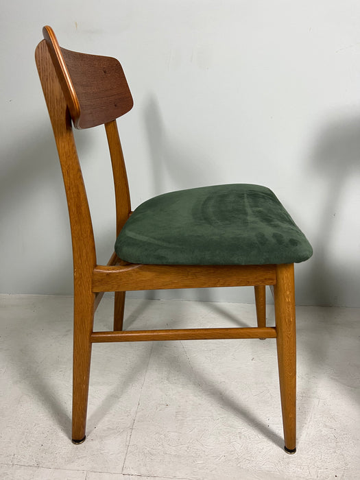 Vintage set of 4 teak chairs Farstrup Denmark 60s