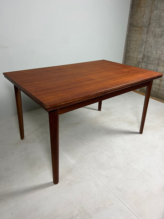 Vintage teak extendable table Denmark 60s