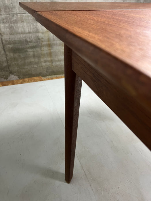 Vintage teak extendable table Denmark 60s
