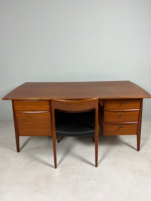 Vintage Desk Teak Svend Aage Madsen 60s