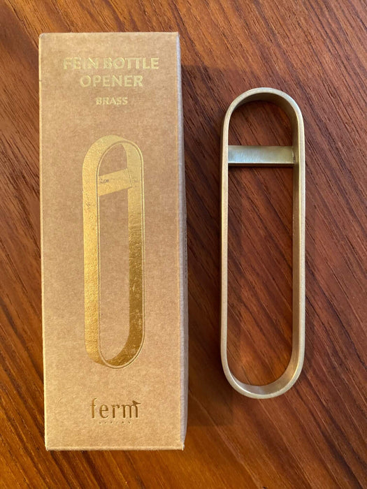 Bottle opener brass FEIN Ferm Living