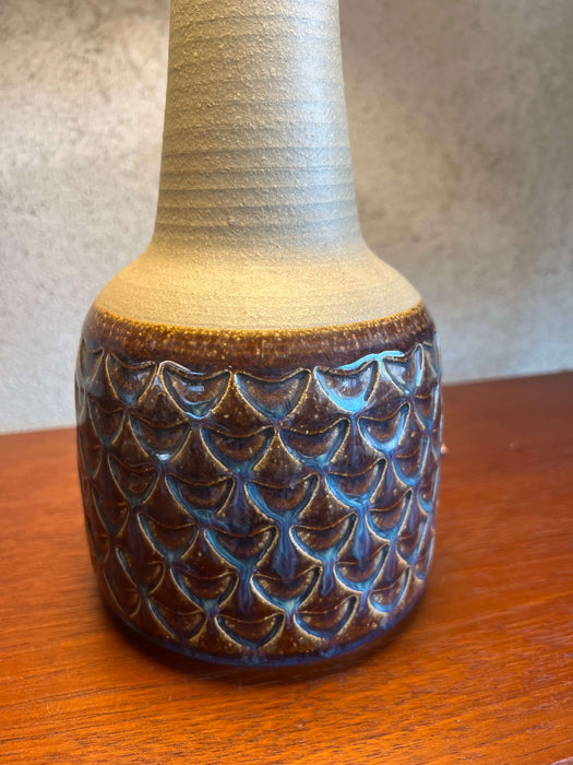 Vintage table lamp ceramic Søholm Stentoj Denmark 60s 
