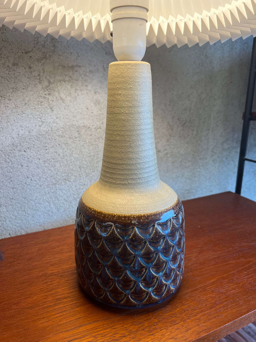 Vintage table lamp ceramic Søholm Stentoj Denmark 60s 