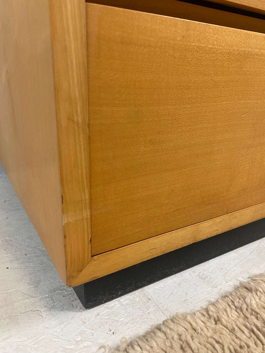 Vintage chest of drawers sideboard design Jürg Bally CH Design 50s