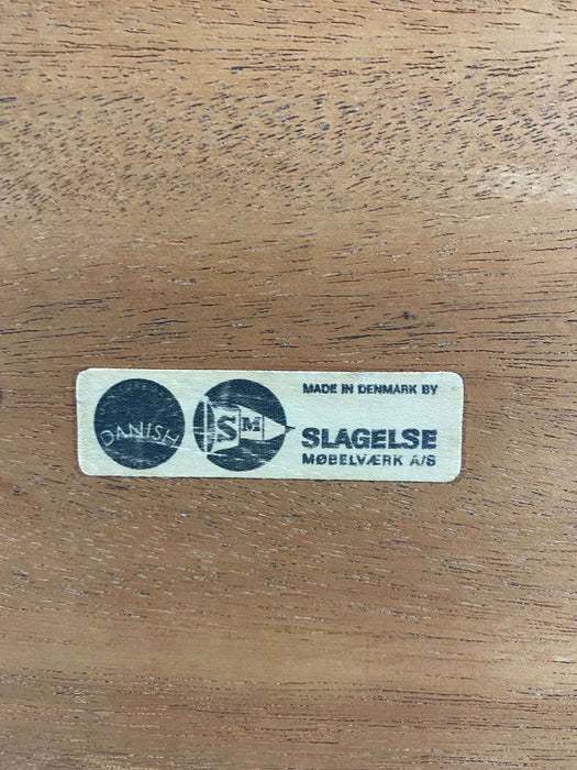 Vintage Beistelltisch Coffeetable Eiche Dänemark Slagelse Mobelwerk 60er Jahre