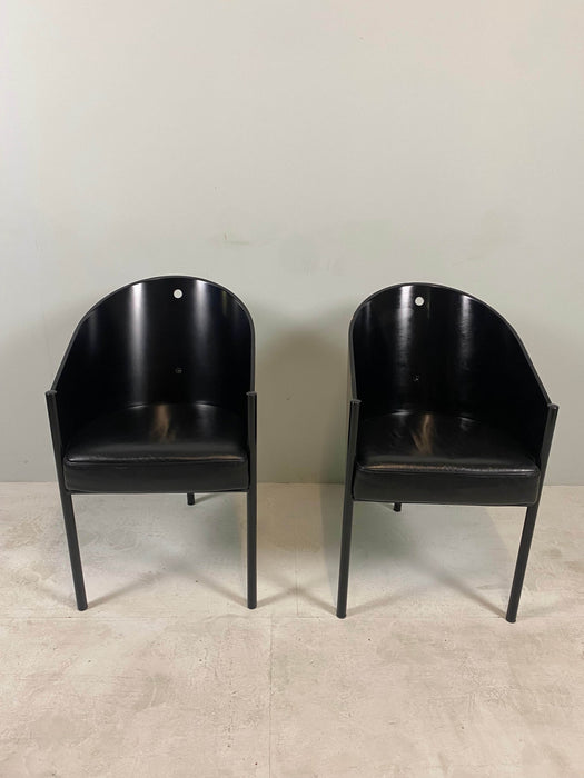 Vintage Set Costes Stühle Design Philippe Starck 80er