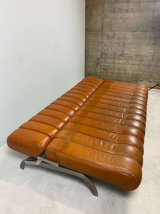 Vintage Karl Wittmann Sofa in Cognac Leder von 1963 Liebhaberobjekt